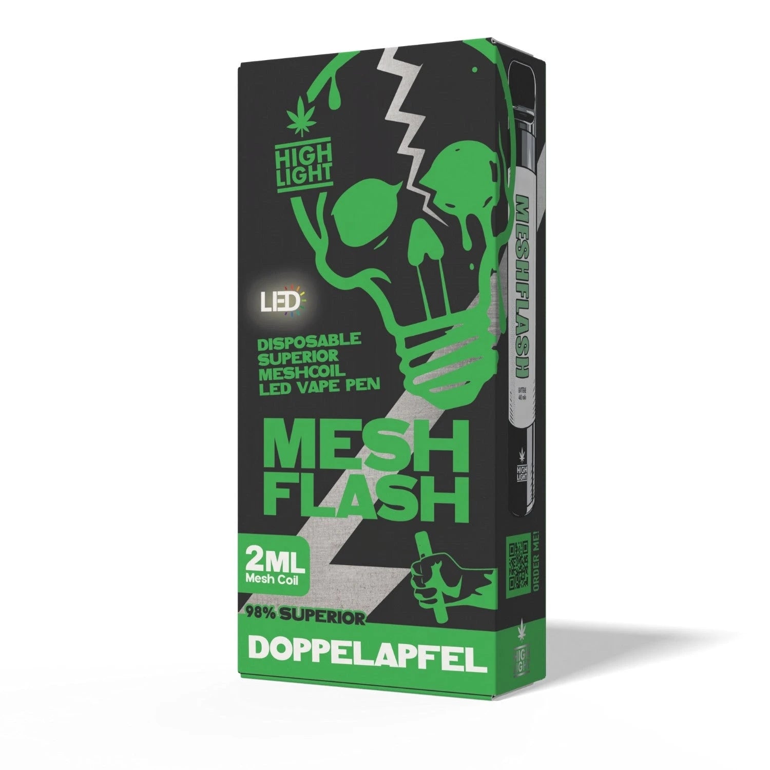 Meshflash 98% Superior Einweg Vape 2ml (verschiedene Sorten) Meshflash